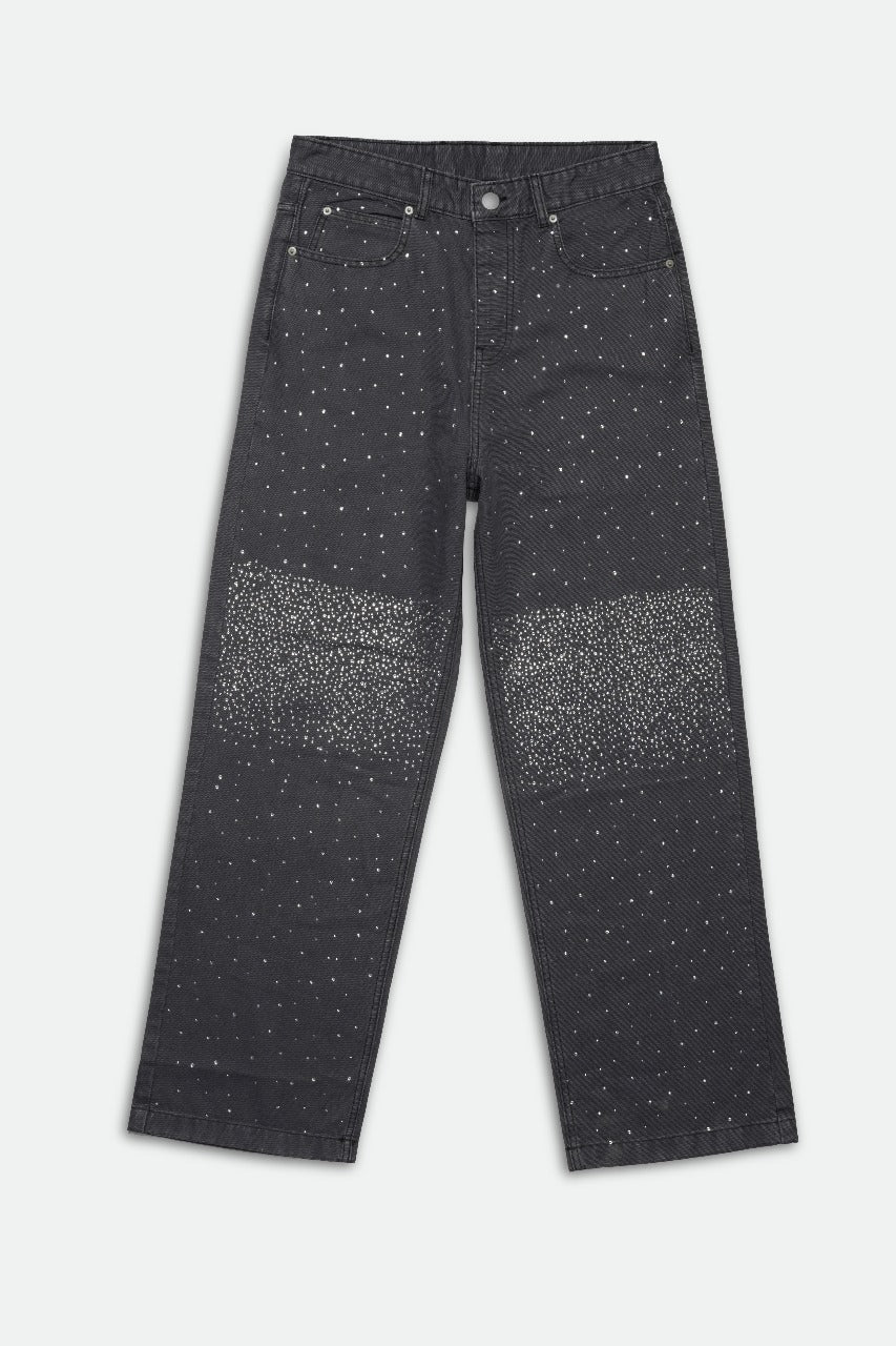 Grey Gradient Rhinestone