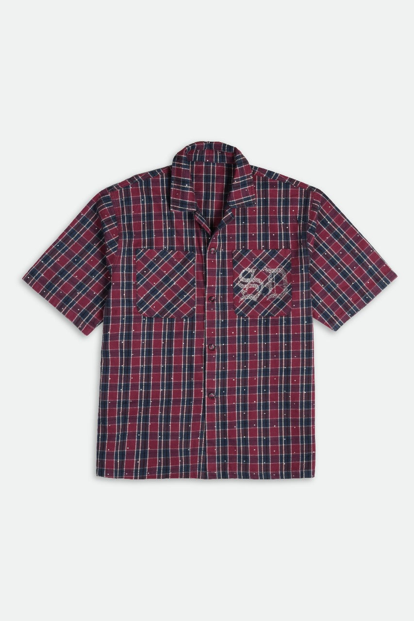 Contrast Check Shirt