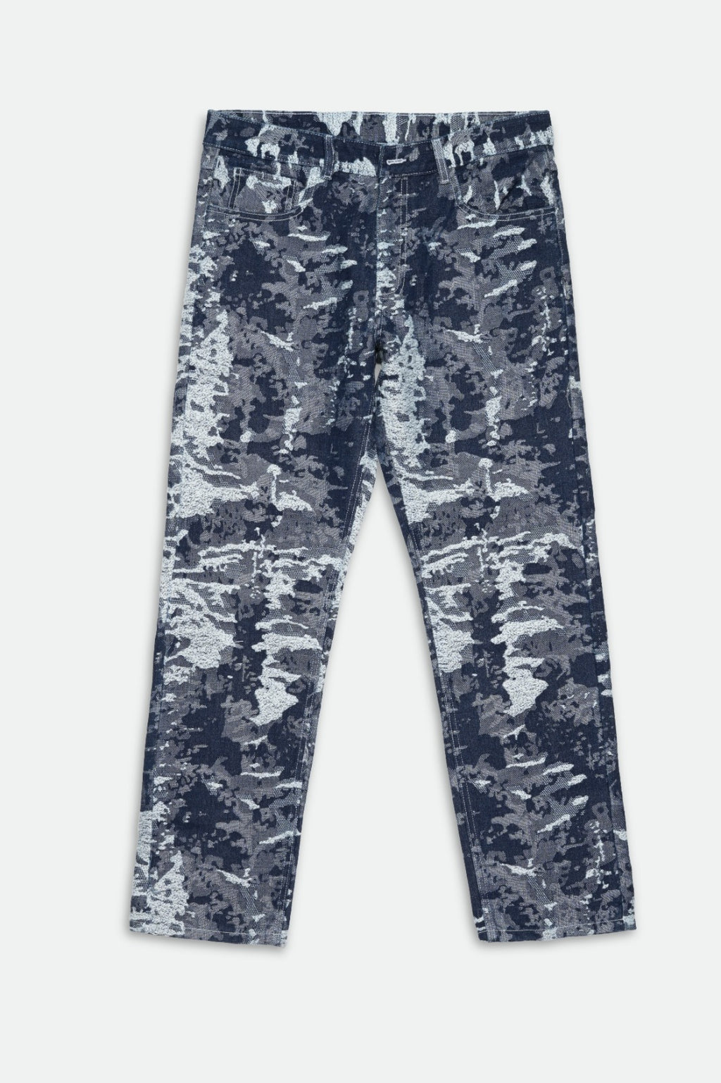 Blue & White Mosaic Pant