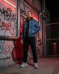 Indigo Pattern Jacket