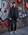 Indigo Distress Jacket