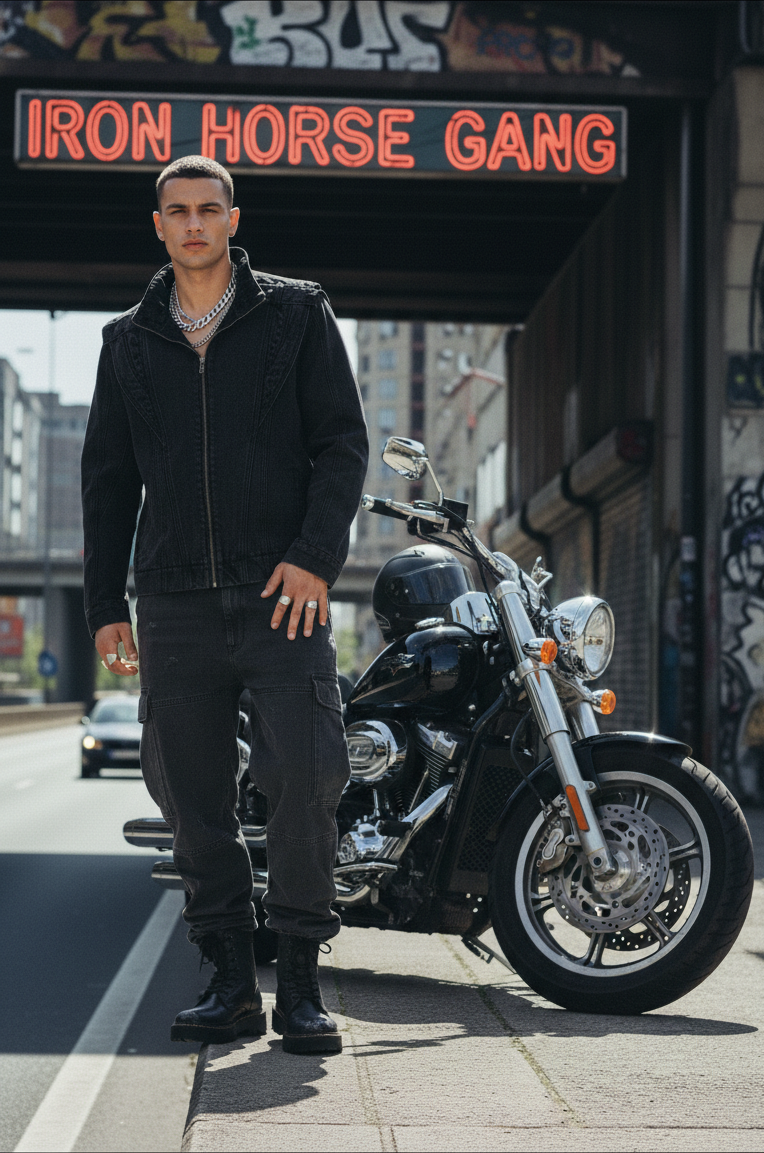 Black Canvas Jacket