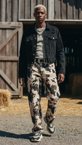 Cowhide Stitch Denim