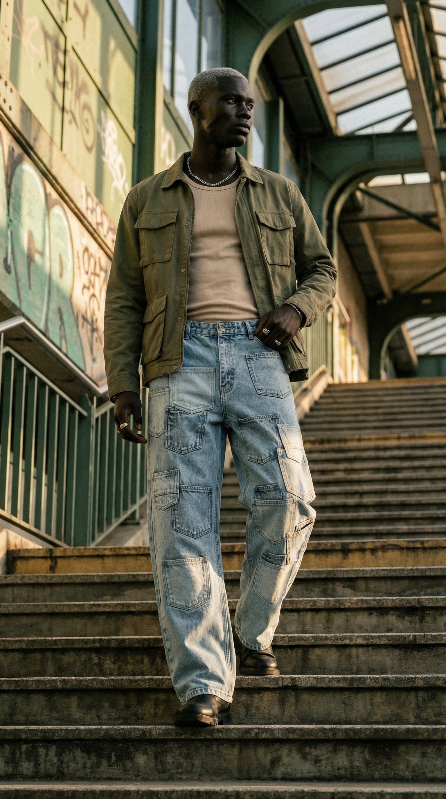 Multiple Pocket Jean